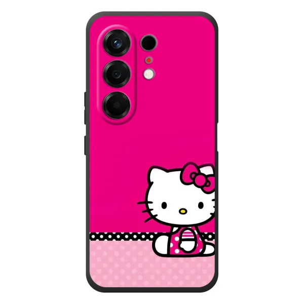 Чохол з принтом «Girl KITTY» для TECNO Camon 50