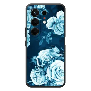 Чехлы (ART) Цветы на TECNO Camon 50 (VPrint) (Блактині бутони)