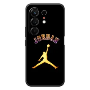 Чохли для TECNO Camon 50 - з картинкою JORDAN (AlphaPrint) (Jordan Gold)