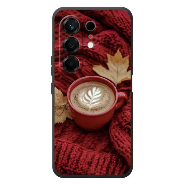 Чохол з принтом «Кава на ковдрі» для TECNO Camon 50