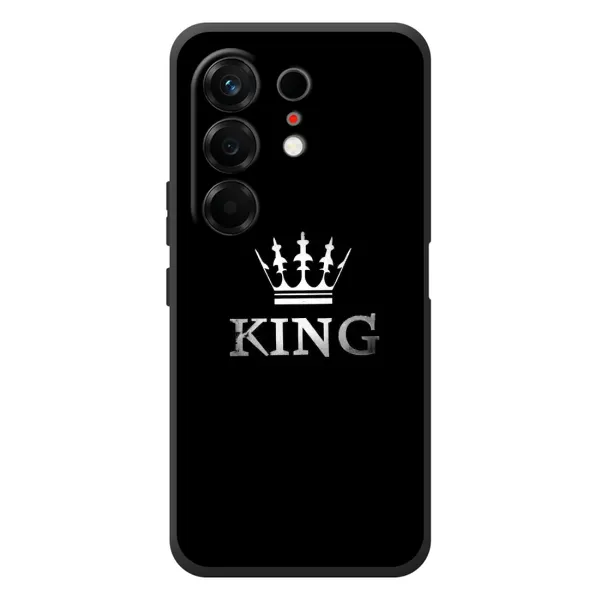 Чехол с принтом «KING» для TECNO Camon 50 Чехол с принтом «KING» для TECNO Camon 50