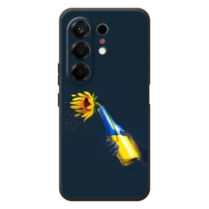 Чохол для Патріота України TECNO Camon 50 - (AlphaPrint) (Коктель молотова)