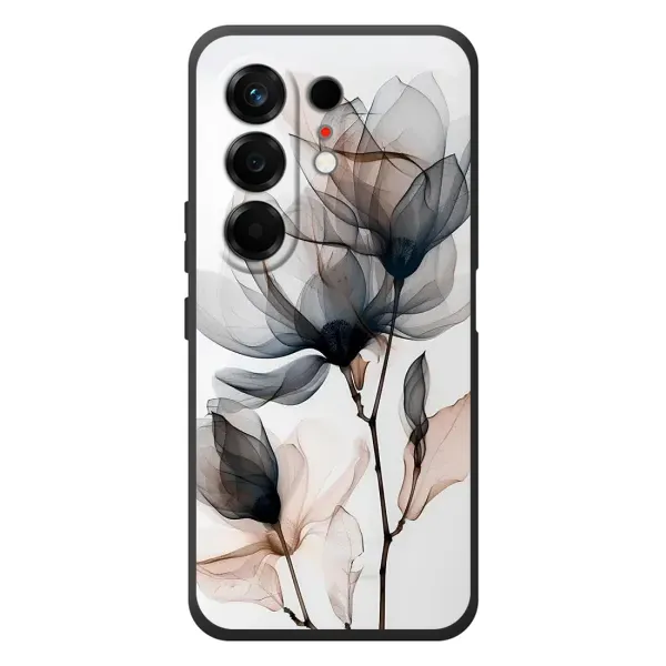 Чехол с принтом «Цветы на белом» для TECNO Camon 50 Чехол с принтом «Цветы на белом» для TECNO Camon 50