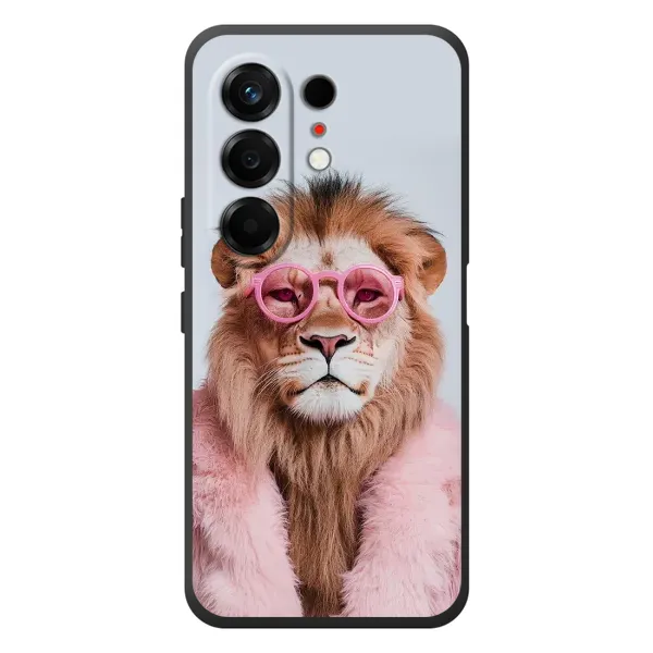 Чохол з принтом «Лев в окулярах» для TECNO Camon 50