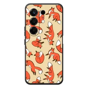 Чохли з картинкою Лисичка для TECNO Camon 50 (VPrint) (Лисички)