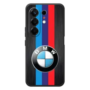 Чохол для Текно Камон 50 - з принтом БМВ (AlphaPrint) (Лого BMW)