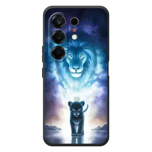 Чохол з картинкою ЛЕВ для TECNO Camon 50 (VPrint) (Маленький лев)