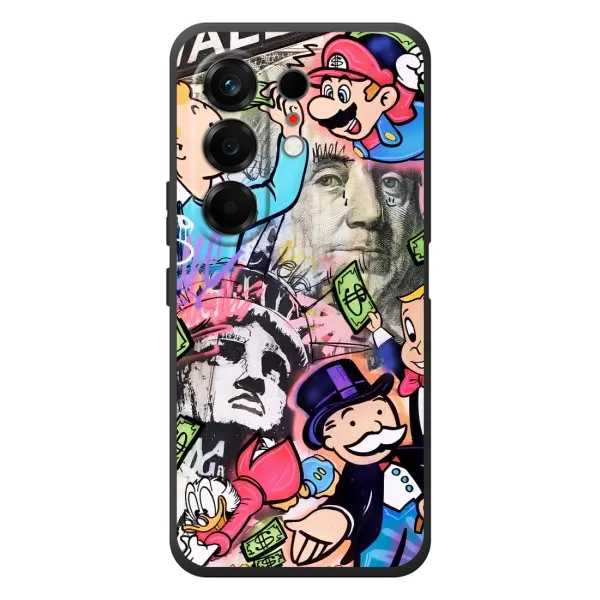 Чохол з принтом «Monopoly man» для TECNO Camon 50