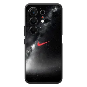 Чохол для TECNO Camon 50 - з принтом Найк (AlphaPrint) (Найк червоний)