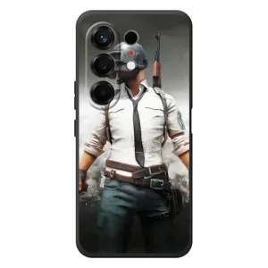 Чехол PUBG для Техно Камон 50 (AlphaPrint)