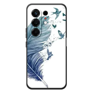 Чехол с принтом «Перышко» для TECNO Camon 50