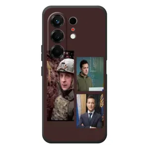 Чохол для TECNO Camon 50 (AlphaPrint - с принтом Зеленського) (Президент)