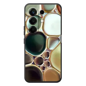 Мраморний чехол на TECNO Camon 50 (VPrint) (Радужний Мрамор)