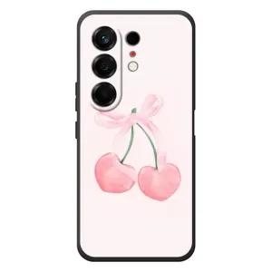 Чохол з розовим принтом для TECNO Camon 50 (Рожеві вишні)