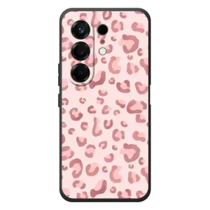 Чохол з розовим принтом для TECNO Camon 50 (Рожевий леопард)