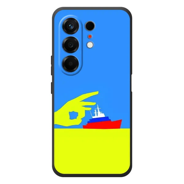 Чохол з принтом «Щелбан кораблю» для TECNO Camon 50