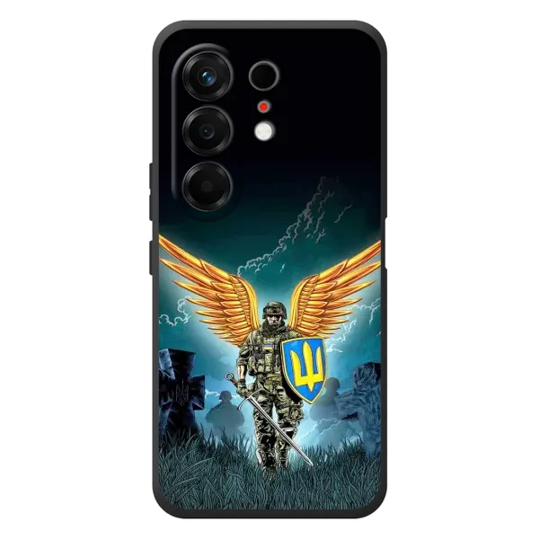 Чохол з принтом «Солдат ЗСУ» для TECNO Camon 50
