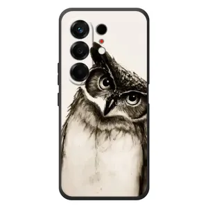 Чохол з пташками на TECNO Camon 50 (VPrint) (Сова)