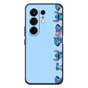 Чохол з принтом Стіч на TECNO Camon 50 (Стіч фон)