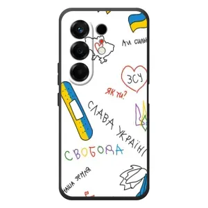 Чохли (Доброго вечора, ми за України) для Текно Камон 50 (AlphaPrint) (Стикер)