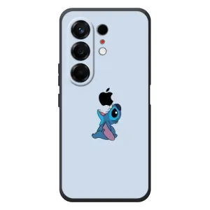 Чохол з принтом Стіч на TECNO Camon 50 (Stitch apple)