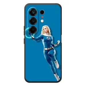 Чохол з принтом Фантастична четвірка для TECNO Camon 50 (Сью Сторм політ)