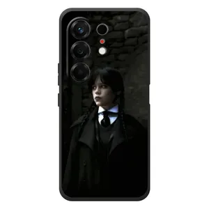 Чохол з дизайном Венздей 2 на TECNO Camon 50 (Темний стиль Венздей)