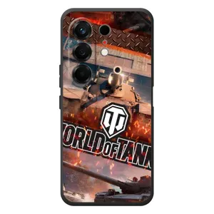 Чохол з принтом «World of Tanks» для TECNO Camon 50
