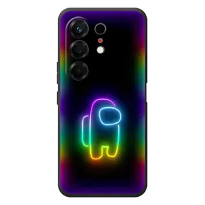 Чохли Амонг Ас для TECNO Camon 50 (AlphaPrint) (Яскравий скін)
