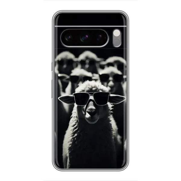 Чехол с принтом «Овечка в очках» для TECNO Camon Air