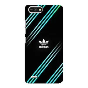 Чехлы Адидас для TECNO POP 2F (AlphaPrint) (Адидас с полосами)