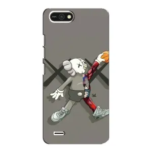 Чехлы для TECNO POP 2F - Bearbrick Louis Vuitton (PREMIUMPrint) (Беарбрик Джордан)