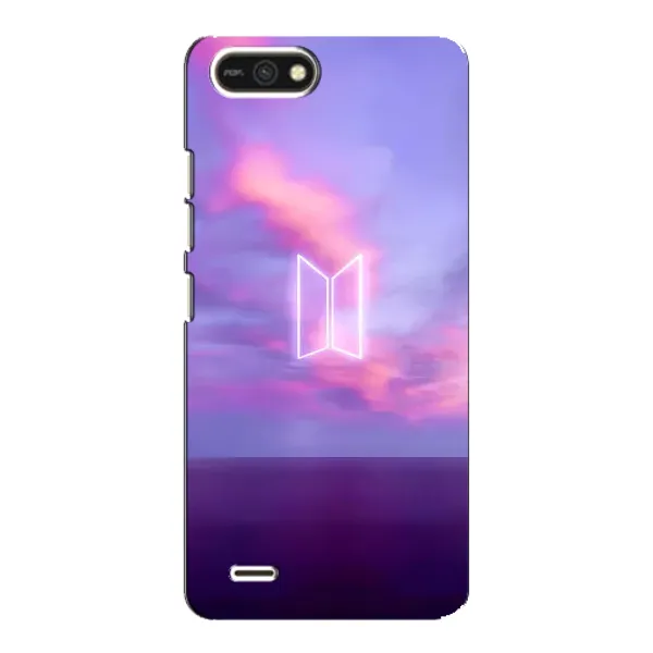 Чехол с принтом «BTS логотип» для TECNO POP 2F Чехол с принтом «BTS логотип» для TECNO POP 2F