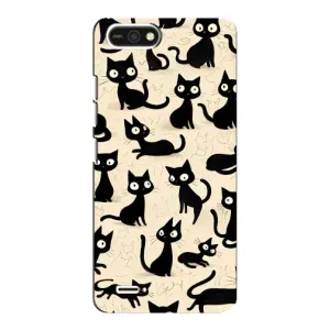 Чехол с рисунком кот на TECNO POP 2F
