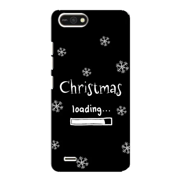 Чехол с принтом «Christmas loading» для TECNO POP 2F