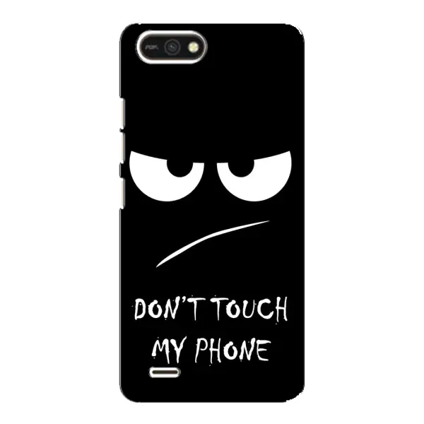 Чехол с принтом «Dont Touch» для TECNO POP 2F Чехол с принтом «Dont Touch» для TECNO POP 2F