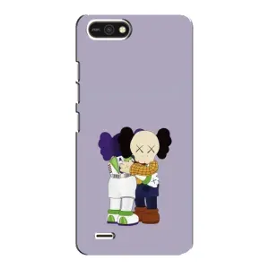 Чехлы для TECNO POP 2F - Bearbrick Louis Vuitton (PREMIUMPrint) (Дружба Беарбрик)