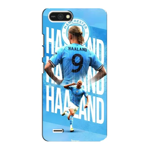 Чехол с принтом «Erling Haaland» для TECNO POP 2F Чехол с принтом «Erling Haaland» для TECNO POP 2F