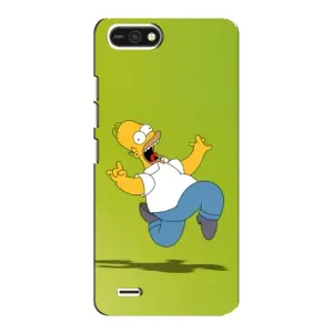 Чjхол з Сімпсонами для TECNO POP 2F (VPrint) (Гомер Сімпсон)