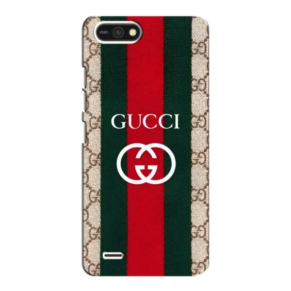 Чехол с принтом «Gucci дизайн» для TECNO POP 2F