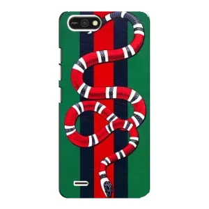 Чехлы ГУЧЧИ для Техно Поп 2Ф (AlphaPrint) (Gucci змия)