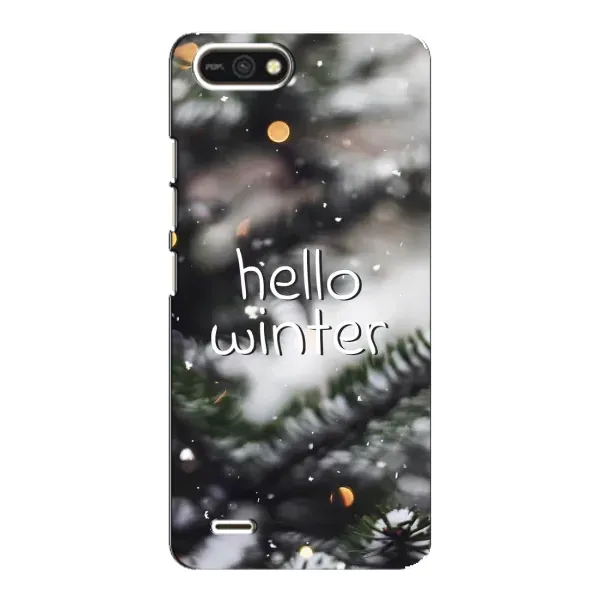 Чехол с принтом «Hello winter» для TECNO POP 2F Чехол с принтом «Hello winter» для TECNO POP 2F