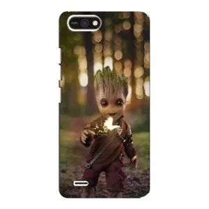 Чохол МАРВЕЛ для ТЕКНО ПОП 2Ф (AlphaPrint) (I am Groot)