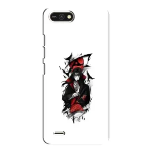 Чехлы на тему: Итачи Учиха для TECNO POP 2F (AlphaPrint) (Итачи с атрибутами)
