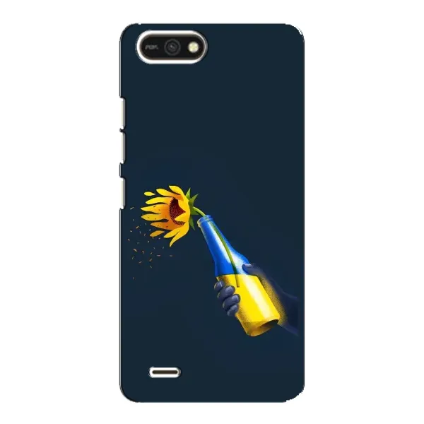 Чехол с принтом «Коктейль молотова» для TECNO POP 2F