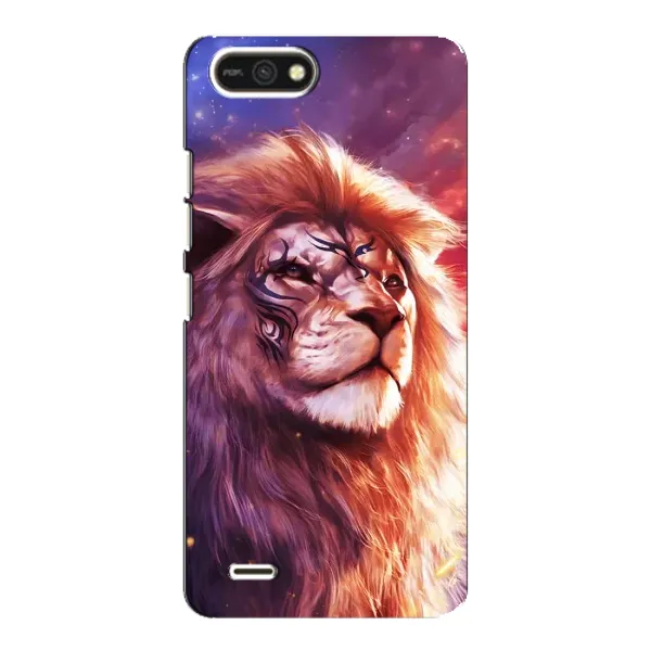 Чехол с принтом «Красочный Лев» для TECNO POP 2F