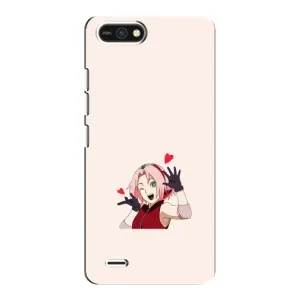 Чехлы Персонажи Аниме Наруто для TECNO POP 2F (AlphaPrint) (Лайк Сакура)