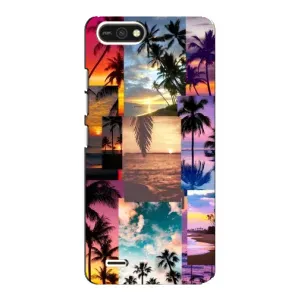 Силиконовый чехол с КАРТИНКАМИ лето для TECNO POP 2F (AlphaPrint) (Летний отпуск)