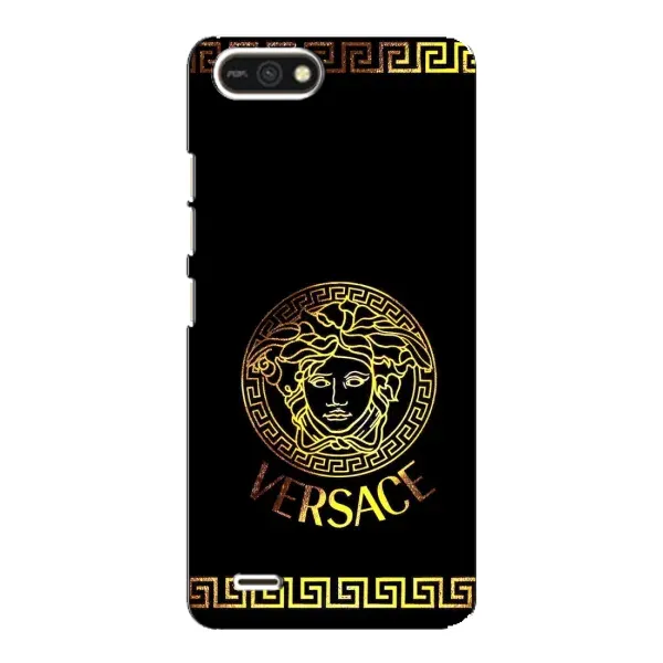 Чехол с принтом «Logo Versace» для TECNO POP 2F Чехол с принтом «Logo Versace» для TECNO POP 2F