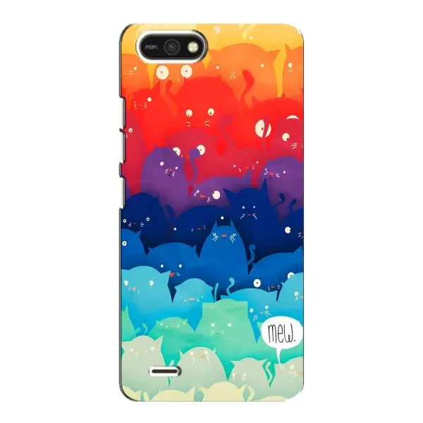 Чехол с принтом «Mew» для TECNO POP 2F
